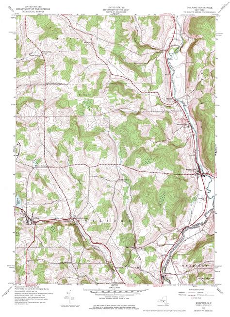 guilford topographic map ny usgs topo quad