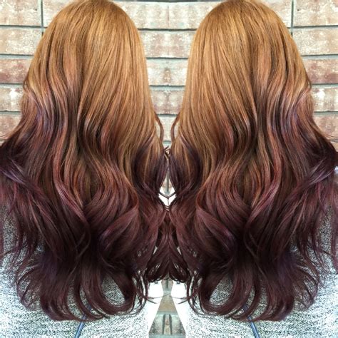 reverse ombre hair color mcfoxdesign