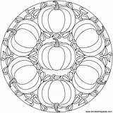 Halloween Coloring Printable Mandala Pages Pumpkin Fun Eat Don Candy Paste Kids sketch template