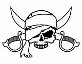 Pirate Coloring Symbol Pages Pirates Coloringcrew Colorear Dibujo Skulls Tatoos sketch template