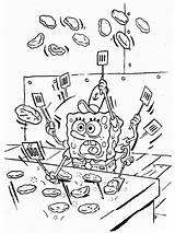 Krusty Krab Patty Spongebob Coloring Pages Drawing Krabby Color Making Luna Getdrawings Template Paintingvalley Templates sketch template