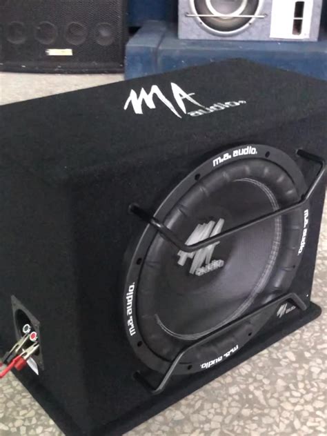 Ma Audio 12 Inch Speaker Enclosure Custom Car Audio Subwoofer Boxes