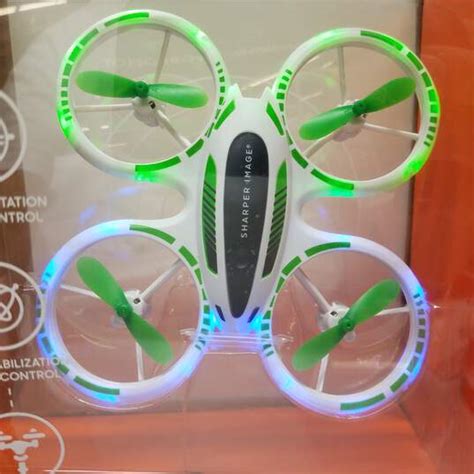 buy  sharper image glow stunt drone rechargeable  ghz led quadcopter goodwillfinds