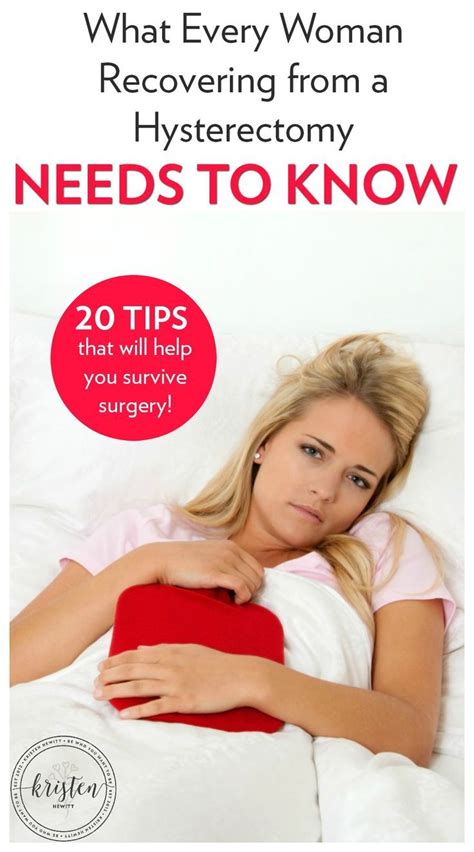 what every woman recovering from a hysterectomy needs to