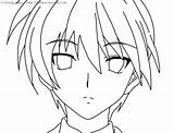 Anime Boy Coloring Pages Miracle Timeless sketch template