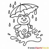 Malvorlage Regenschirm Titel sketch template