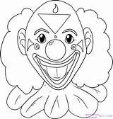 Clown Coloring Pages Scary Draw Evil Drawing Creepy Color Killer Clowns Easy Face Cry Later Now Cartoon Colour Drawings Clipart sketch template