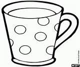 Cup Large Coloring Printable sketch template