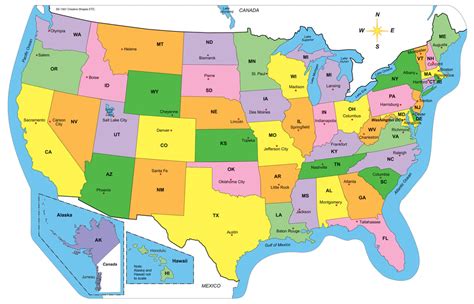 labeled  practice maps creative shapes