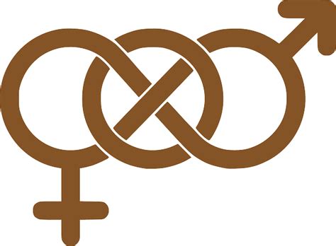 Free Vector Graphic Male Female Symbols Intertwined