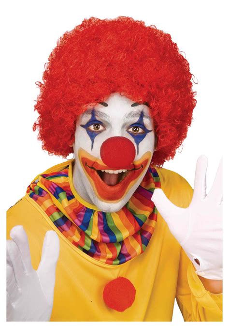 clowns  kids red clown wig