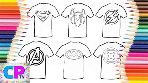 shirts coloring pages