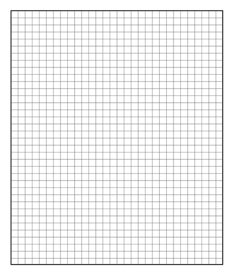printable grid paper  cm   mm
