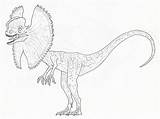 Jurassic Dilophosaurus Park Coloring Pages Drawing Coloring4free Rex Version Dinosaur Deviantart Getdrawings Spinosaurus Template Favourites Add Drawings sketch template