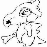 Cubone Pokemon Pages Coloring Adult Color Coloringpagesonly Print Printable sketch template
