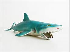 Vintage Shark, Rubber Toy Shark, Great White, Megalodon Relative