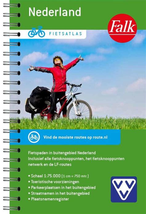 falkplan overzicht van alle fietsknooppunten  nederland overige nieuwe boeken de jong boeken