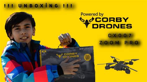 corby drone cx zoom pro kutu acilimi youtube