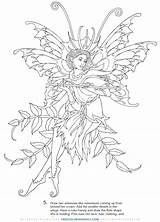 Coloring Fairy Pretty Daily sketch template