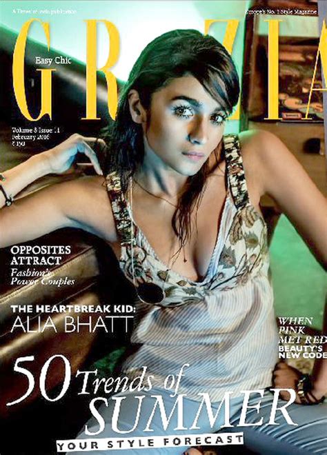 Ooh Alia Bhatt Reveals Her Sexy Side On Grazia India