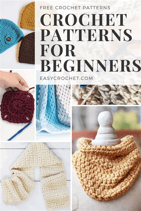 easy crochet patterns  beginners easycrochetcom