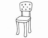 Coloringcrew Backrest Chair Coloring sketch template