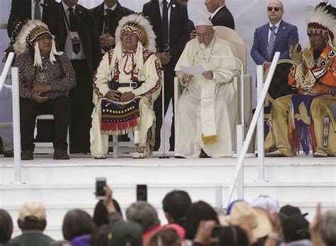 In Canada Pope Francis Apologizes To Indigenous Peoples Says It’s