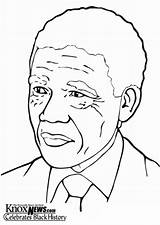 Mandela Nelson Coloring Pages sketch template