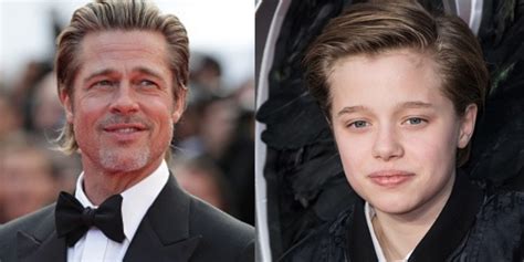 Brad Pitt’s Super Close With His Daughter Shiloh Jolie Pitt And “proud