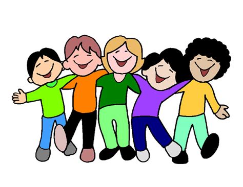 cartoon friends clipart   cliparts  images