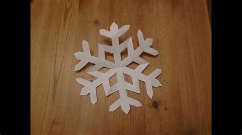 Making Paper Snowflakes Easy Origami Sample