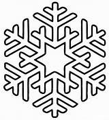 Snowflake Snowflakes sketch template