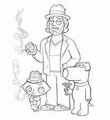 Guy Family Coloring Pages Coloringpages1001 sketch template
