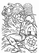 Coloring He Man Pages Printable Book Color Universe Boys Masters Mycoloring Colouring Print Kids Mandala Sheets Motu Trap Jaw Bright sketch template