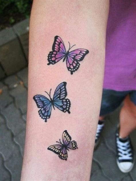 butterfly tattoos  arm images  pinterest