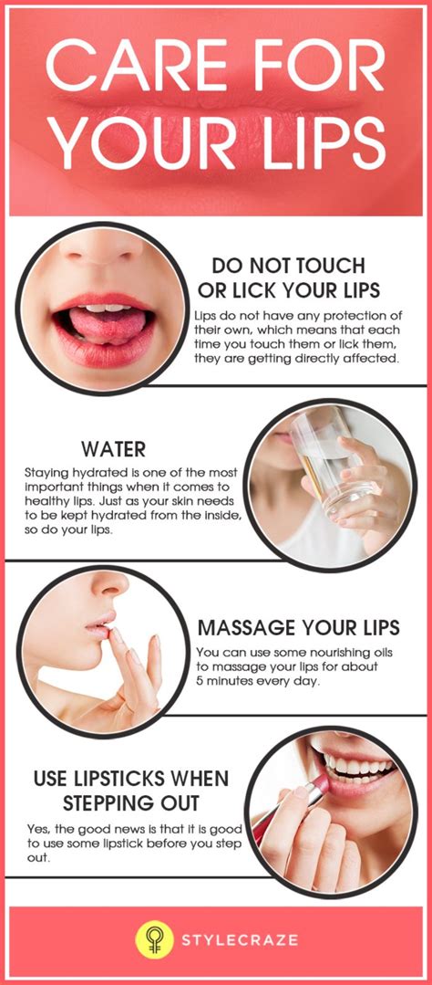 Top 10 Lip Care Tips How To Take Care Of Your Lips Naturally Lip