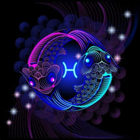 pisces black and purple magical and serene zodiac signs pisces pisces pisces zodiac