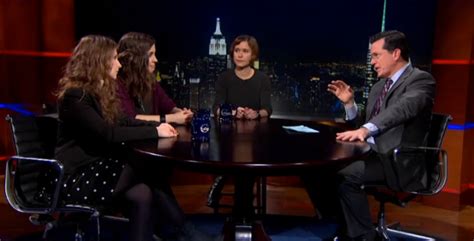 video pussy riot appear on the colbert report consequence