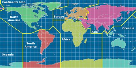 continent map joe