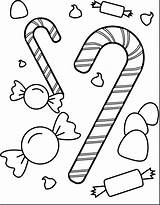 Candy Coloring Pages Sweets Candyland Kids Peppermint Printable Color Cane Sweet Print Colouring Gumdrop Christmas December Sheets Printables Drawing Book sketch template