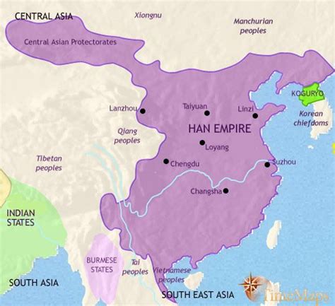 ancient chinese civilization map