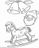 Christmas Coloring Pages Printables Bells Printable Holiday Printing Help Jingle Santa Print sketch template
