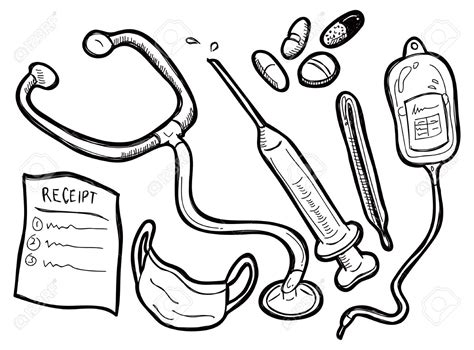 medical coloring pages  getdrawings
