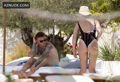 charlotte trippier sexy seen with kieran at the pool in ibiza aznude