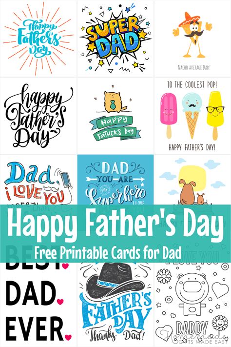 fathers day  printables