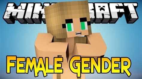 Minecraft Mods Female Gender Options Youtube