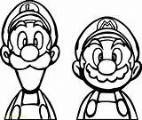 Luigi Coloring Pages Mario Print Color Getcolorings Printable sketch template