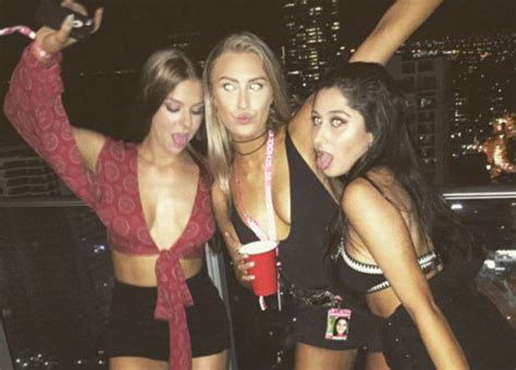 party girls get wild for schoolies others