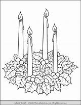 Advent Pages Candles Thecatholickid Wreaths Sunday Sheets sketch template