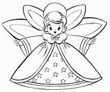 Coloring Angel Pages Wings Wing Popular sketch template